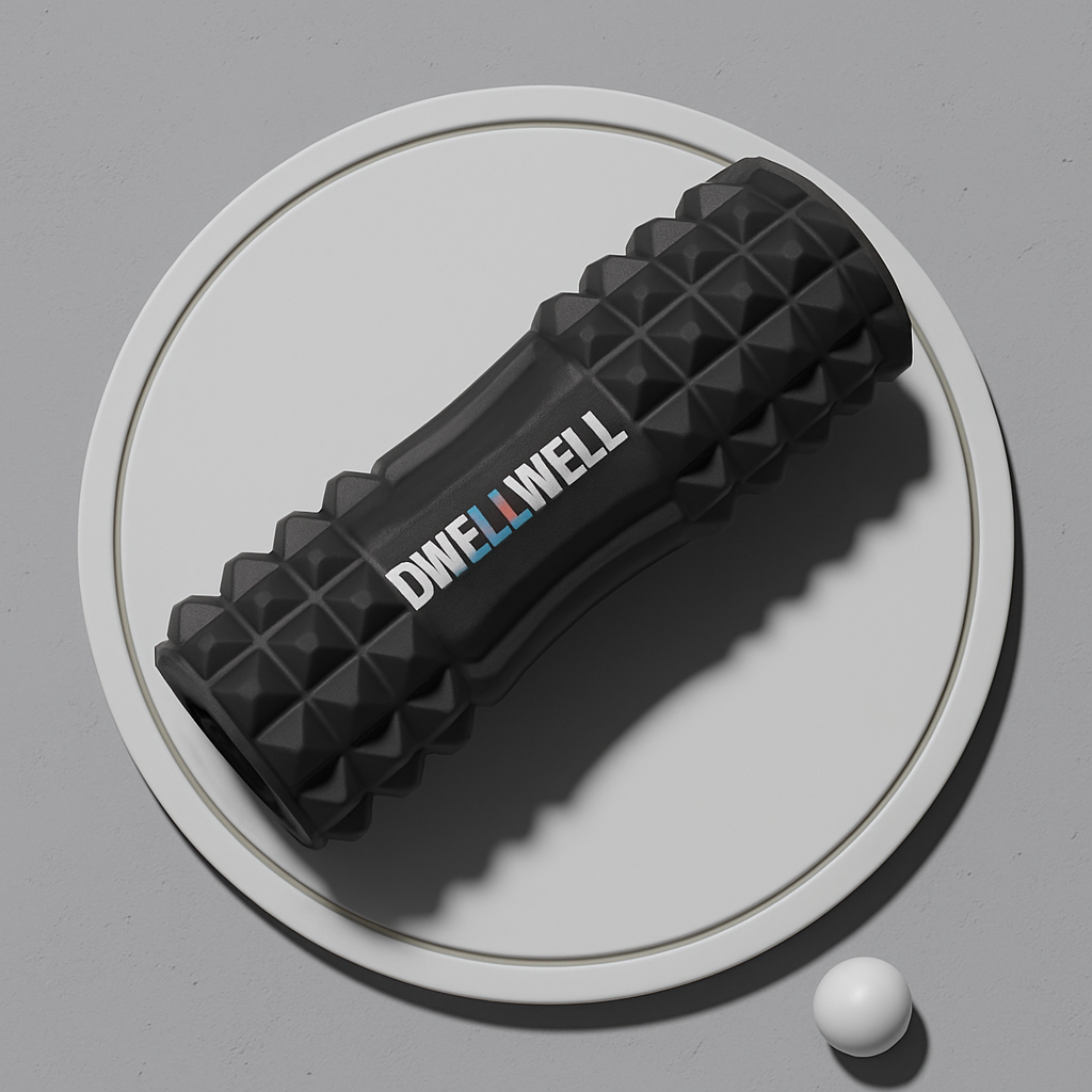 DwellWell 45cm Foam Roller – Muscle & Recovery Tool