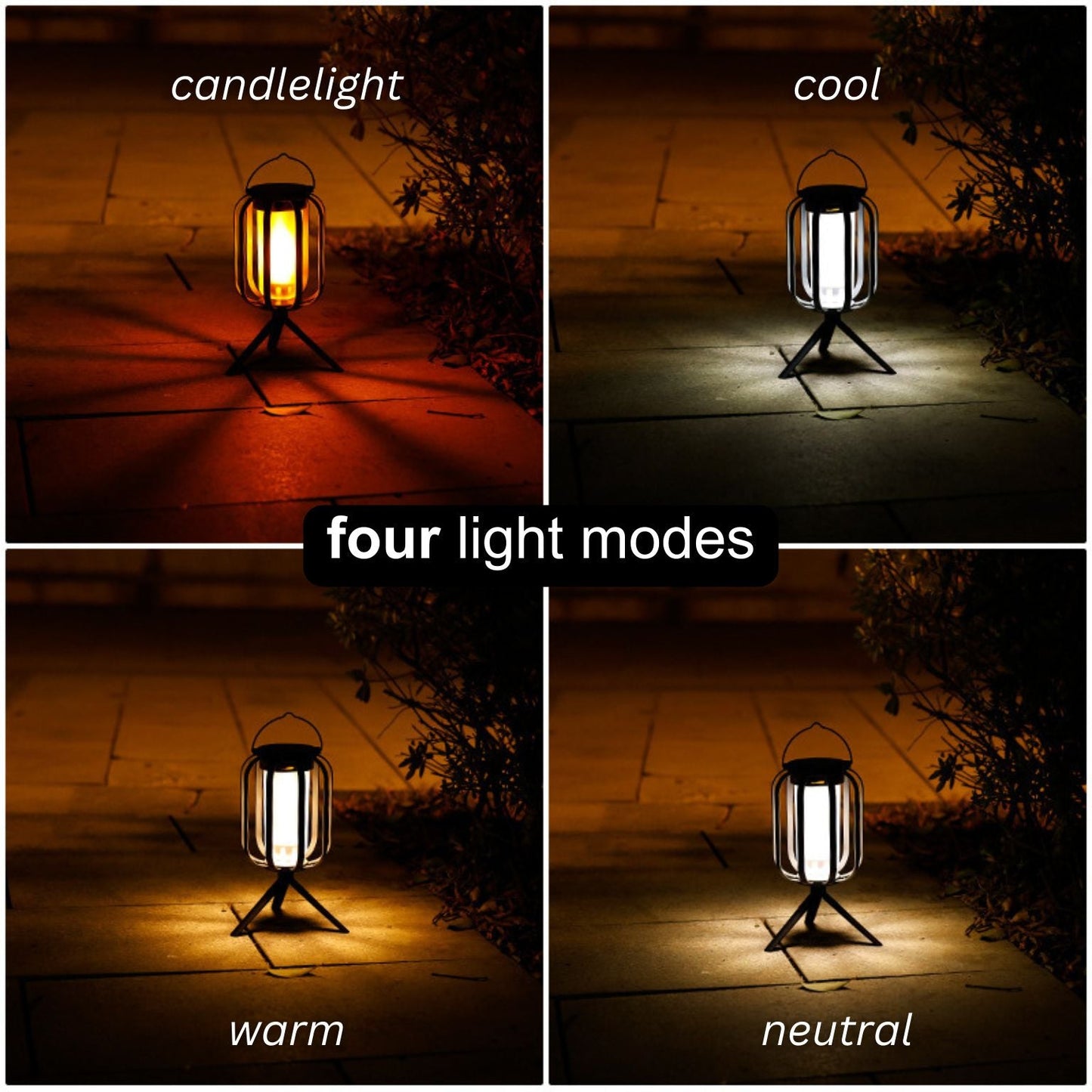 DwellGlow™ – Solar Flame Lantern
