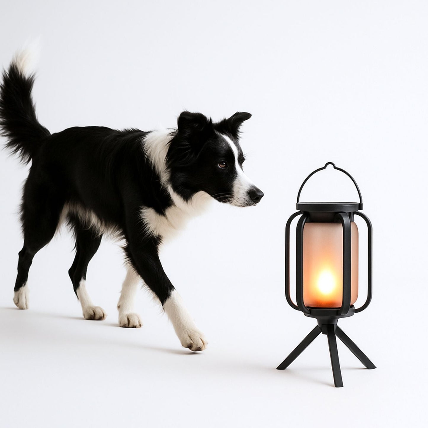 DwellGlow™ – Solar Flame Lantern