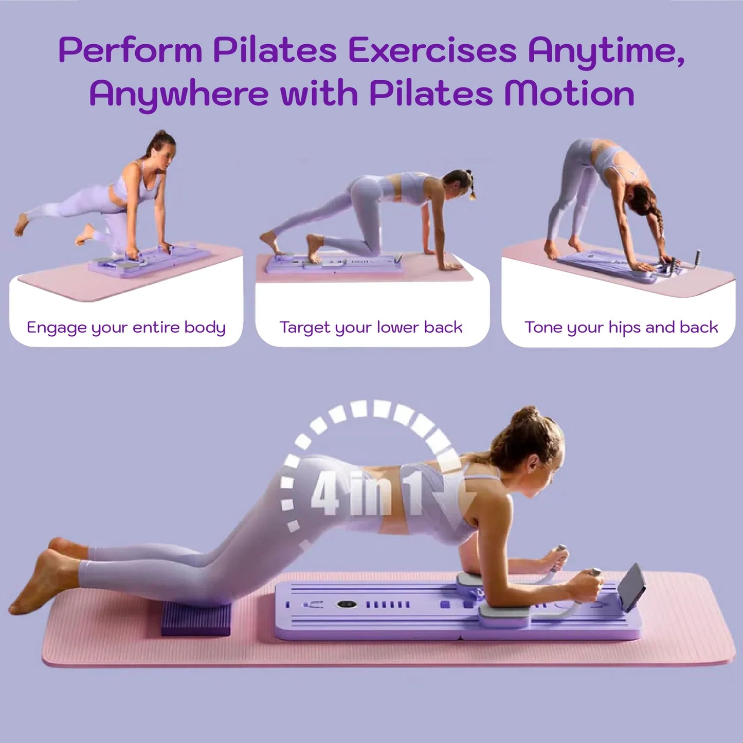 DwellWell Complete Pilates Reformer Set