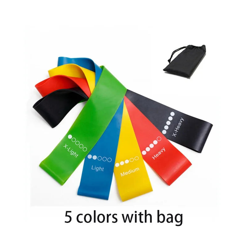 DwellWell 5-Piece Resistance Loop Band Set