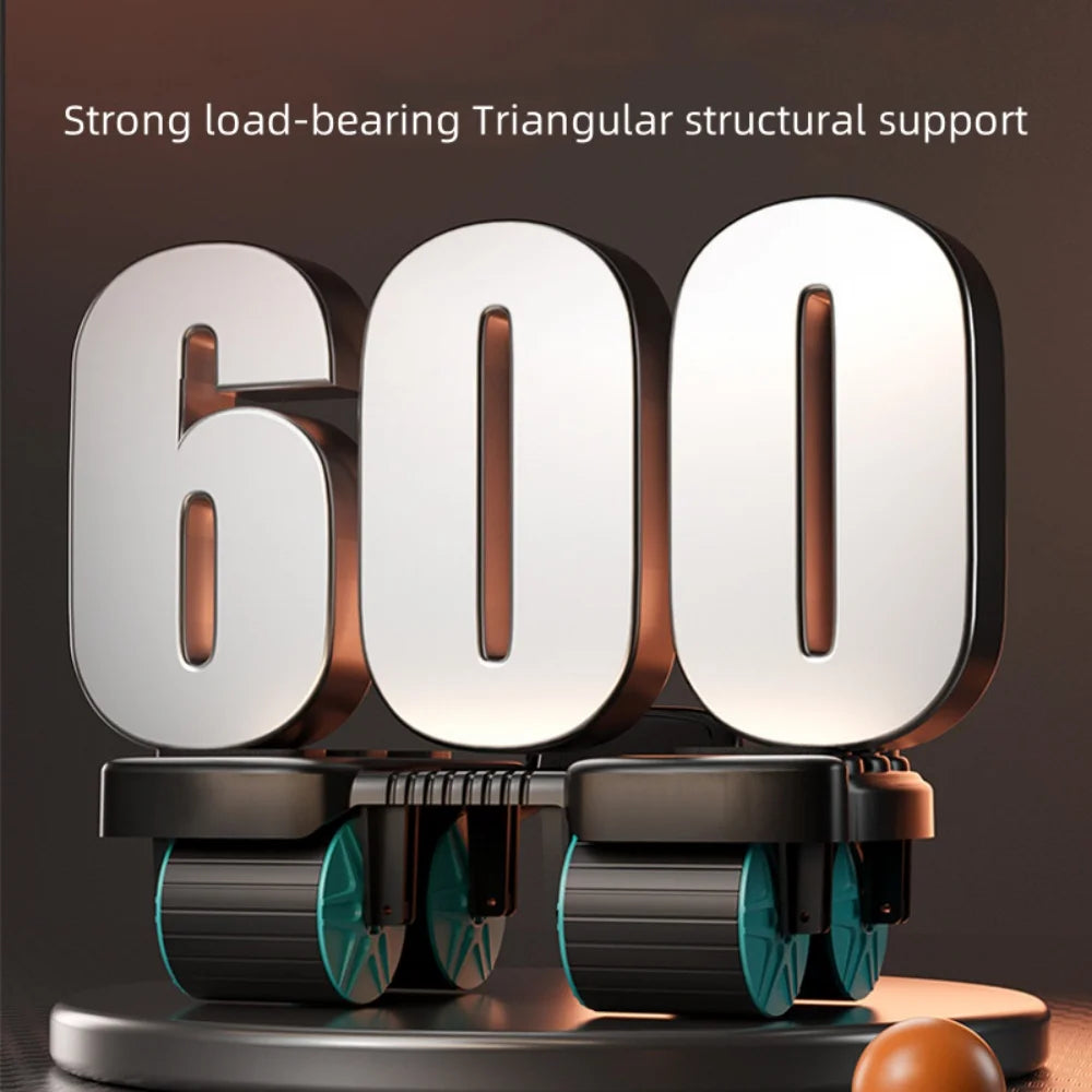 DwellWell 6-Wheel Ab Roller with Auto Rebound