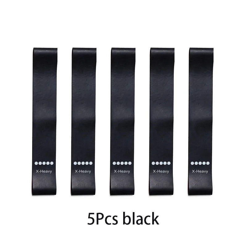 DwellWell 5-Piece Resistance Loop Band Set