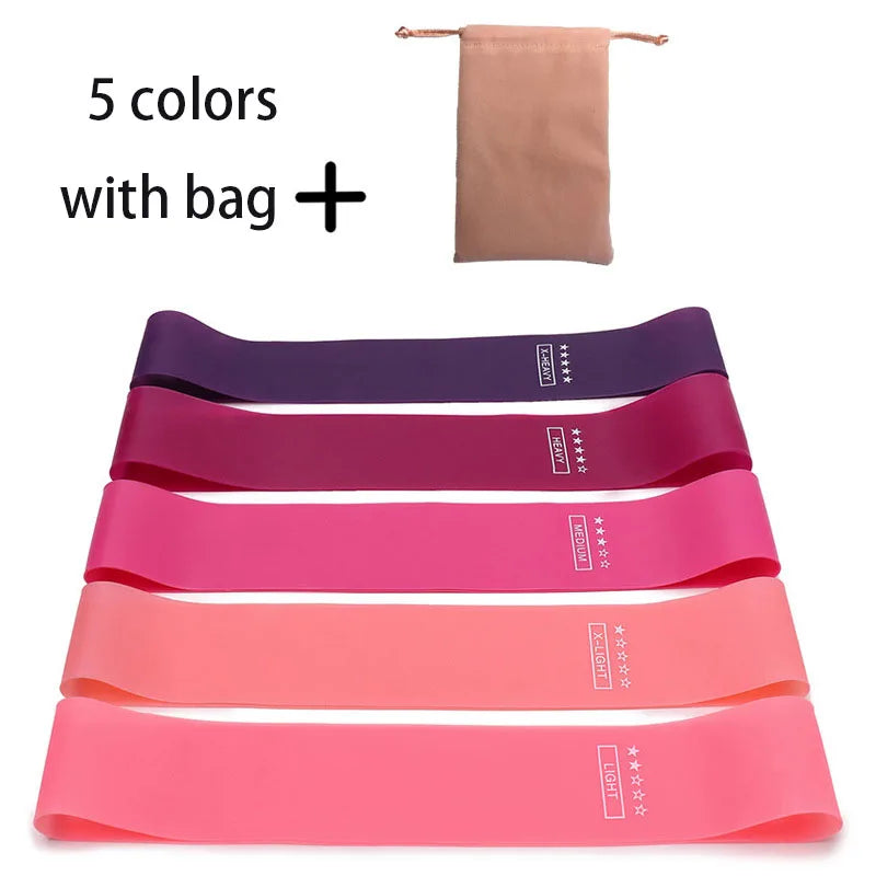 DwellWell 5-Piece Resistance Loop Band Set