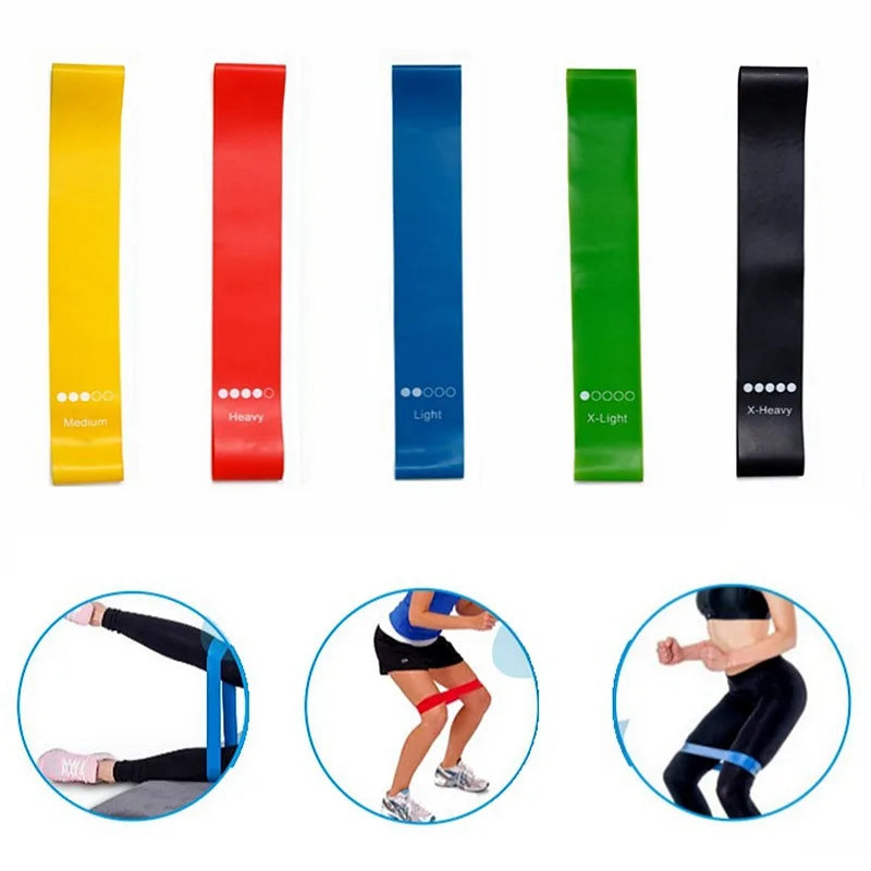 DwellWell 5-Piece Resistance Loop Band Set