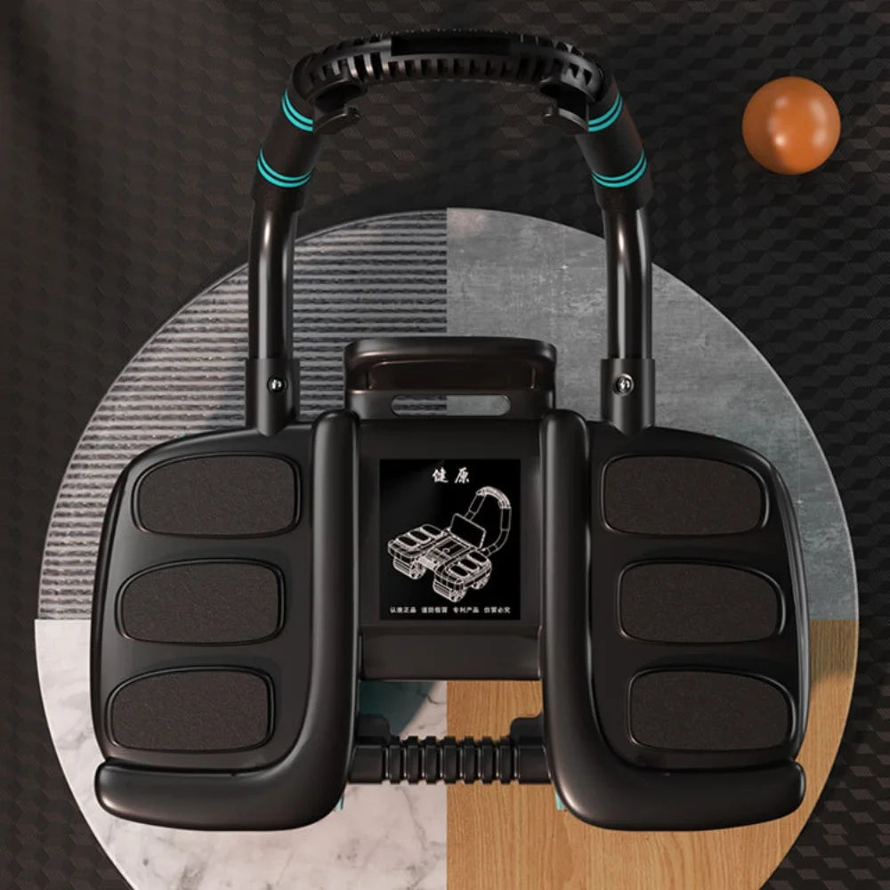 DwellWell 6-Wheel Ab Roller with Auto Rebound