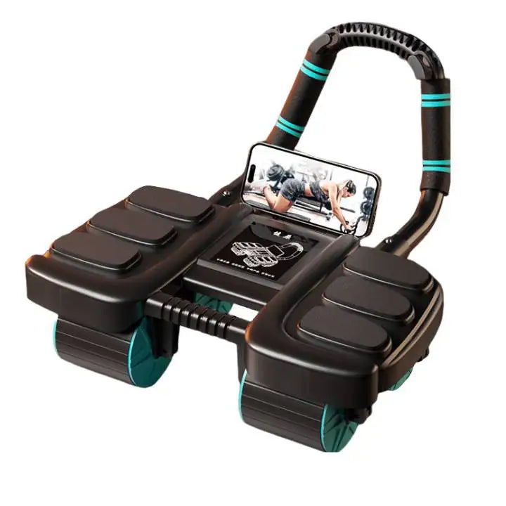 DwellWell 6-Wheel Ab Roller with Auto Rebound