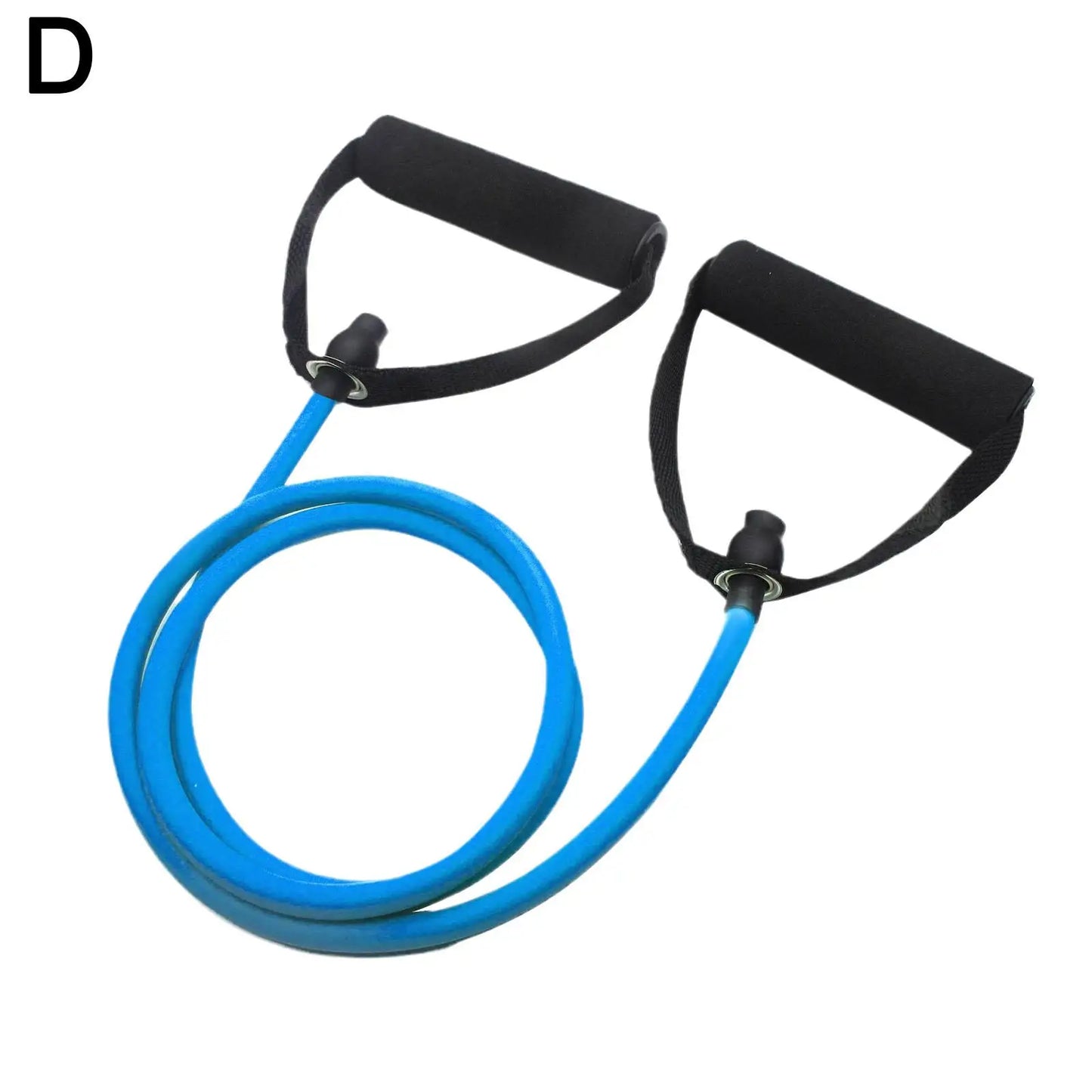 DwellWell 5-Level Resistance Band Set with Handles