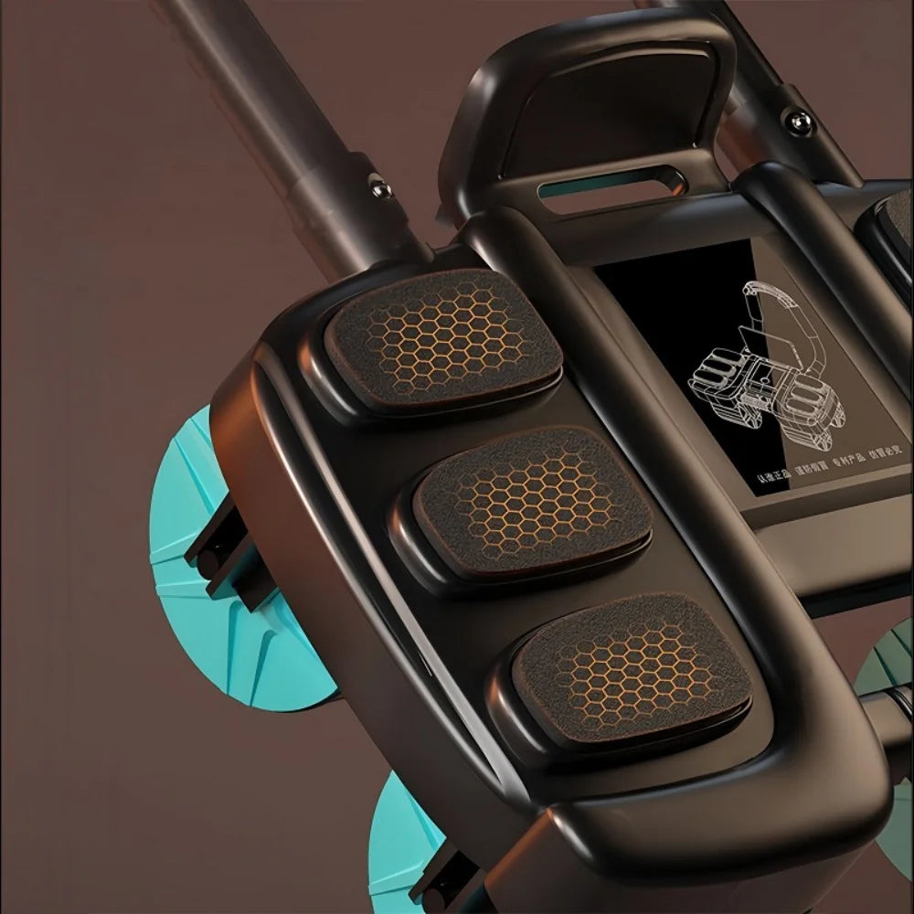 DwellWell 6-Wheel Ab Roller with Auto Rebound