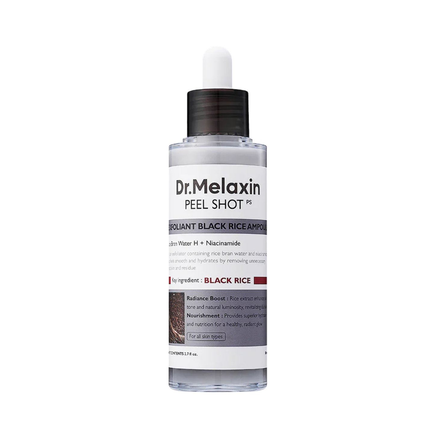 Dr. Melaxin GlowShot™ Rice Exfoliant Ampoule