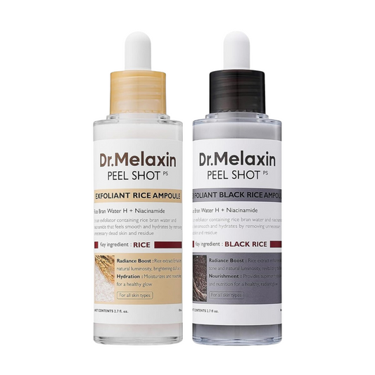 Dr. Melaxin GlowShot™ Rice Exfoliant Ampoule