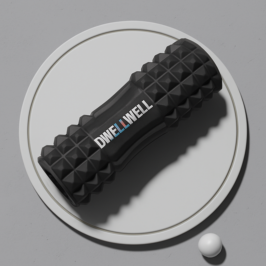 DwellWell 45cm Foam Roller – Muscle & Recovery Tool