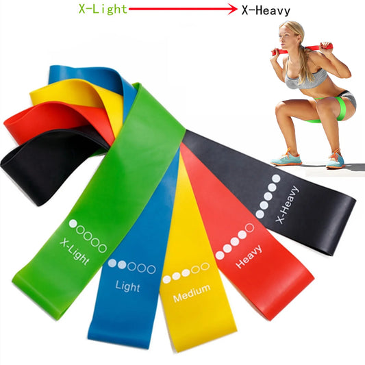DwellWell 5-Piece Resistance Loop Band Set