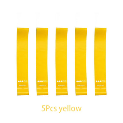 DwellWell 5-Piece Resistance Loop Band Set